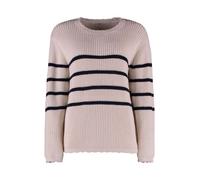 Hailys LS C SK Vi44olet Strickpullover beige in L