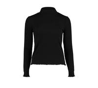 Hailys LS C TP Ne44a Frauen Langarmshirt schwarz XS 60% Baumwolle, 40% Polyester Basics, Streetwear