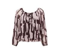 HaILYS - LS P TP Ca44ra 8504 chocolate div - Gr. - XS