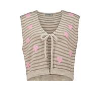 HaILYS - SL A VT Vi44ola stripe fango stripe/pink heart - Gr. - L/XL