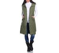 Hailys SL P VT EL44LEN Frauen Weste khaki XS 100% Polyester Basics, Streetwear