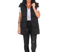 Hailys SL P VT PI44A Frauen Weste schwarz Streetwear