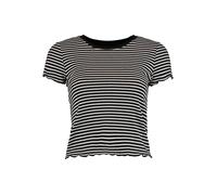HaILYS - SS V TP Lo44u offwhite/black stripe - Gr. - L