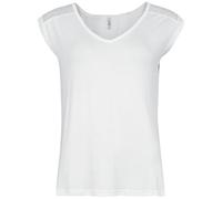 Hailys SS V TP Zo44ela Frauen T-Shirt weiß L 95% Viskose, 5% Elasthan Basics, Streetwear