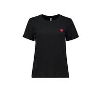 HAILY'S T-Shirt 'Love' - Schwarz - L / Schwarz