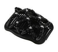Hair Haarschmuck doppelter Kamm Haarkamm Schmuck Haarklammer Klammer Clip Spange maker of bun Haar Zuebehör, Schwarz