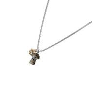 HAISENG Einzigartige Pilzdesigns Halskettenhandwerk In Robuster Legierung Tragbar Für Naturliebhaber Und Stylesenthusiasten Täglich Verwenden Sie Einzigartige Pilzschmuck