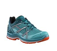 HAIX Black Eagle Adventure 2.2 GTX Ws Low/Teal-Silver: Sportlich Leichter Damen-Schuh, wasserdicht und atmungsaktiv.. UK 7.5 / EU 41.5