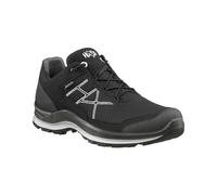 Haix Outdoorschuh Black Eagle Adventure 3.0 GTX Low, Black-Silver, Größe EU 41.5 (UK 7.5)