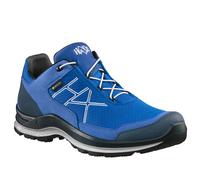 Haix Outdoorschuh BLACK EAGLE Adventure 3.0 GTX low azure-silver - Größe UK 6.5 / EU 40 - Farbe blau. schwarz