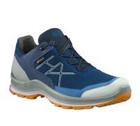 Haix Outdoorschuh BLACK EAGLE Adventure 3.0 GTX low marine-clay - Größe UK 6.5 / EU 40 - Farbe blau/orange
