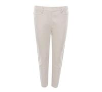 hajo Damen 7/8 Interlock-/Stretchhose leinen 44