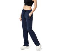Hajo Damen Da. Jogginghose Stay Fresh Sporthose, Blau (Marine 609), 38