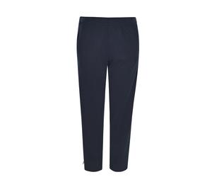 hajo Damen Homewear Hose - Funktions-Rehahose, Jogging, Klima-Komfort, Cotton-Mix Blau L