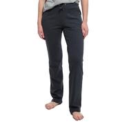 hajo Damen Jogginghose aus hochwertigem Baumwollmaterialmix, Farbe:antrazit Melange, Größe:24