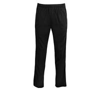hajo Damen Jogginghose Funktions-Rehahose mit Reißverschluß am Hosenbein, Schwarz, Gr. 48