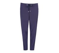 Hajo Damen Jogginghose Klima-Komfort® Uni Blau Größe 48