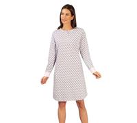hajo - Damen Nachthemd 100cm, Premium Cotton, Azalee, 44/46