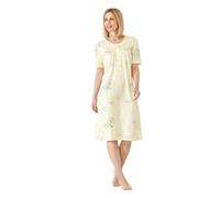 hajo Damen Nachthemd, Premium Cotton hellgelb 52/54