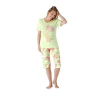 hajo Damen Schlafanzug Capri Premium Cotton/Tencel™ Modal