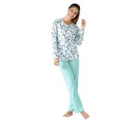 Hajo Damen Schlafanzug Klima Komfort® DAS ORIGINAL Single Jersey