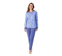 hajo Damen Schlafanzug mit Bündchen Klima Komfort® DAS ORIGINAL