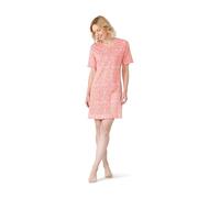hajo Damen Sleepshirt, Premium Cotton Mandarine 44/46