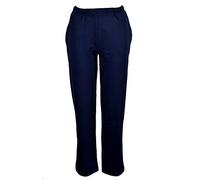 hajo Freizeithose Sporthose Trainingshose Jogginghose Sweathose Damen Farbe Marine Größe 54