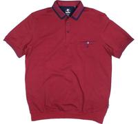 hajo H Poloshirt Stay Fresh BundJaspe mit Piquestruktur Lava - 3XL