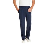 hajo Herren Kurhose Schlupfhose Hose Baumwolle Art. 80000 609 Marine, Herren-Größe:48