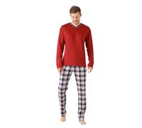 hajo Herren Schlafanzug Premium Cotton Interlock