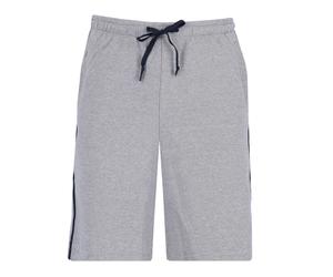 hajo Herren Sweatshorts - Klima-Komfort, Bermuda, Cotton-Mix, uni Grau 3XL