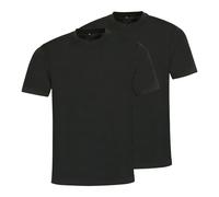 T-Shirt Doppelpack Rundhals Hajo schwar S (Artikelnummer: 5C534/60XS)