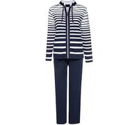 Hajo Interlock-Jersey Damen-Freizeitanzug 19 dunkelblau