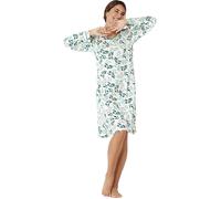 Hajo Interlock-Jersey Damen-Nachthemd 48 / 50 jade