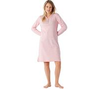 Hajo Interlock-Jersey Damen-Nachthemd 52 / 54 rosé meliert