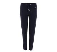 hajo Jersey Joggpants mit Taillenzug Marine 40