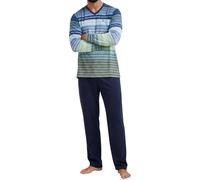 hajo - Klima Komfort - Schlafanzug (50 Marine)