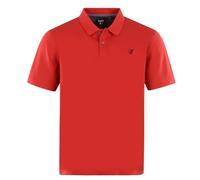 hajo Kurzärmliges 'stay fresh' Polo Shirt rot bis Übergröße 6XL, Größe:4XL