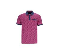 Piqué-Polo mit "Escher"-Print allover