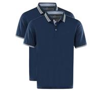 hajo - Pique - Poloshirt - 2er Pack (52 Admiralsblau)