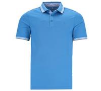 hajo Poloshirt Pique Stay Fresh Kurzarm Shirt 27170 rot, grün, Taupe oder blau, Farbe:Blau, Herren-Größe:58