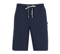 hajo Herren Sweatshorts - Klima-Komfort, Bermuda, Cotton-Mix, uni Blau XL