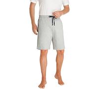 hajo Herren Sweatshorts - Klima-Komfort, Bermuda, Cotton-Mix, uni Grau M