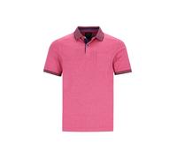 Jacquard-Poloshirt in Jaspe-Garn 52