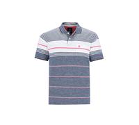 hajo elastisches Poloshirt in Streifenmix