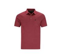 hajo Poloshirt Kurzarm Shirt Soft Knit 20104 373 Lava rot strukturiert, Herren-Größe:52