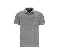hajo Poloshirt Kurzarm Shirt Soft Knit 20104 592 Salbei grün strukturiert, Herren-Größe:60