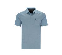 hajo Poloshirt Kurzarm Shirt Soft Knit 20104 616 Pool Aqua strukturiert, Herren-Größe:54