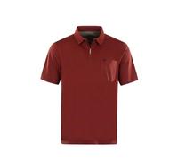 hajo Poloshirt Kurzarm Shirt Stay Fresh 20080 373 rot/Lava strukturiert, Herren-Größe:58